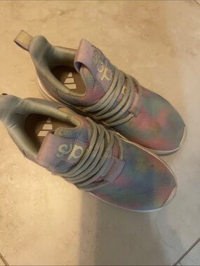 adidas Kids Pastel Tie-Dye Slip-On Sneakers - Multicolor